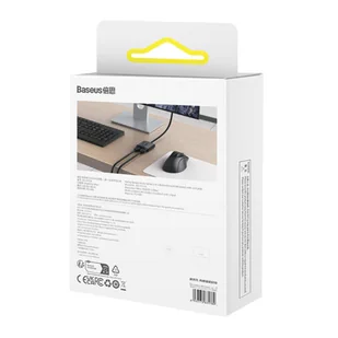 Adapter HDMI Baseus 2w1 z kablem 1m (czarny) - Adaptery i przejściówki - miniaturka - grafika 9