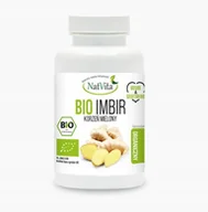 Przyprawy i zioła sypkie - Imbir Bio mielony 250g NatVita - miniaturka - grafika 1