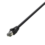 Kable miedziane - LogiLink Premium Cat.8.1 Patchkabel schwarz 10,00m CQ8093S - miniaturka - grafika 1