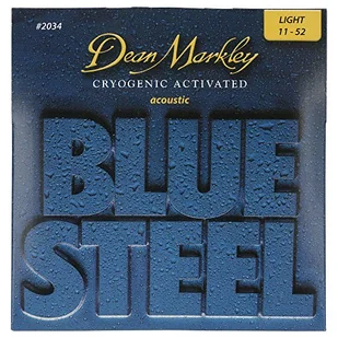 Dean Markley 2034 .0.11-0.52 struny do gitary akustycznej LT z niebieskiej stali - Struny gitarowe  - miniaturka - grafika 1