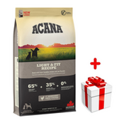 Sucha karma dla psów - ACANA  Light & Fit Dog 11,4kg + niespodzianka dla psa GRATIS! - miniaturka - grafika 1