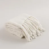 Koce - Pled Cozy 130x170 cm ivory - miniaturka - grafika 1