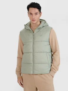 4F Bezrękawnik puchowy z wypełnieniem syntetycznym męski - oliwkowy 3XL - Kurtki męskie 4F Bezrękawnik puchowy z wypełnieniem syntetycznym męski - oliwkowy 3XL - Kurtki męskie - miniaturka - grafika 1