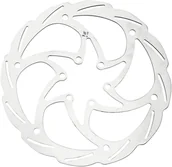 Hamulce rowerowe - Formula Formula Monolitic Tarcza hamulcowa na 6 śrub, silver 203mm 2020 Tarcze hamulcowe FD792031PN - miniaturka - grafika 1