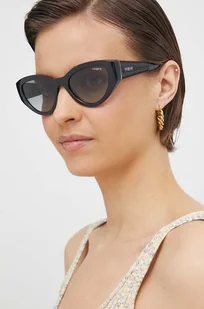 VOGUE okulary przeciwsłoneczne damskie kolor czarny 0VO5566S - Vogue - Okulary przeciwsłoneczne - miniaturka - grafika 1