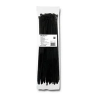 Pozostałe akcesoria sieciowe - QOLTEC Opaski zaciskowe 7.2x350mm nylon UV 50szt. czarne (52220) - miniaturka - grafika 1