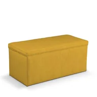 Pufy i podnóżki - Dekoria.pl Dekoria.pl Skrzynia tapicerowana musztardowy szenil 120 × 40 × 40 cm Etna 526-705-04 - miniaturka - grafika 1