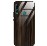 Etui i futerały do telefonów - Etui drewniane Huawei Y9 Prime 2019 Premium Wood Dark Brown Forestzone Glass - miniaturka - grafika 1