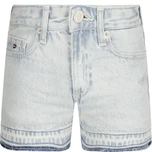 Tommy Hilfiger Szorty | Straight fit - Spodnie i spodenki dla dziewczynek - miniaturka - grafika 1