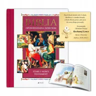 Pamiątka Pierwszej Komunii Świętej - Biblia DLA DZIECI Prezent na Chrzest Komunię PERSONALIZOWANY GRAWER - miniaturka - grafika 1