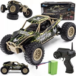 DUŻY ZDALNIE STEROWANY Model RC AUTO SAMOCHÓD na PILOTA 4x4 TERENÓWKA ZABAWKA - Zabawki zdalnie sterowane - miniaturka - grafika 1