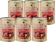 Mokra karma dla psów - Karma mokra dla psa Luger's Daily Pleasures z wołowiną i ziemniakiem zestaw 6 x 400 g - miniaturka - grafika 1