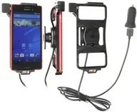 Uchwyty samochodowe do telefonów - Uchwyt aktywny z kablem USB do Sony Xperia M4 Aqua. - miniaturka - grafika 1