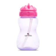 Bidony dla dzieci - BIDON NIEKAPEK SŁOMKA BUTELKA DLA DZIECKA 275ML BPA FREE LORELLI - miniaturka - grafika 1