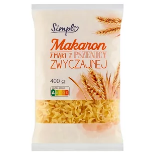 Simpl Makaron z mąki z pszenicy zwyczajnej wstążka 400 g - Makaron - miniaturka - grafika 1
