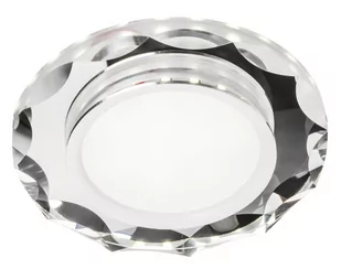 Candellux Lighting oczko szklane LED SSP-25 CH/TR+WH 2263939 do wpuszczenia w sufit przezroczyste dekoracyjne 2263939 - Oprawy, klosze i abażury - miniaturka - grafika 1
