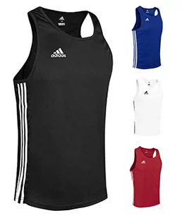 adidas Męska kamizelka bokserska Base Punch, biała, S (1 szt.) - Garnitury - miniaturka - grafika 1