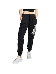 Lonsdale London Thurso damskie spodnie do biegania czarny czarny X-S - Spodnie damskie - miniaturka - grafika 1