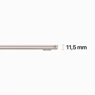 Apple MacBook Air 15" M2 8-core CPU + 10-core GPU / 24GB RAM / 512GB SSD / Starlight MQKU3ZE/A/R2/D1-24GB_500SSD - Laptopy - miniaturka - grafika 4