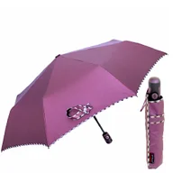 Parasole - Parasol Damski Fiolet Metalic, Automatyczny - Elegancja i Funkcjonalność - miniaturka - grafika 1
