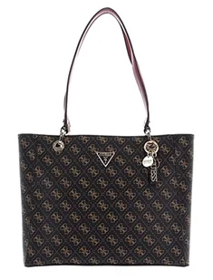 GUESS Noelle Noel Tote, Torba damska, Jeden rozmiar, Brązowy, 70AA - Torebki damskie - miniaturka - grafika 1