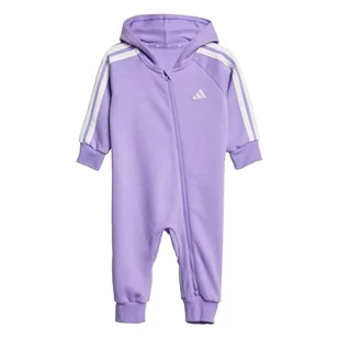adidas Unisex Baby Essentials Onesie dres do biegania, fioletowy fusion/biały, - Odzież sportowa dziecięca - miniaturka - grafika 1