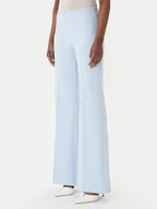 Spodnie damskie - Rinascimento Spodnie palazzo CFC0127878003 Błękitny Wide Leg - miniaturka - grafika 1