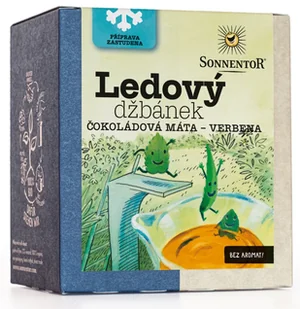 Sonnentor - Ice Mug® Czekolada Mięta - Werbena, torebki herbaty, BIO, 16 szt. - Herbata - miniaturka - grafika 1