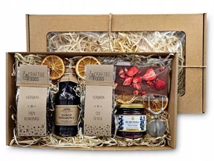 Craftbe Box Prezentowy XL z Herbatą, Konfiturą i czekoladą - Zestawy upominkowe - miniaturka - grafika 1
