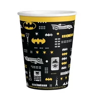 Dekoracje i nakrycia stołu na imprezę - Kubki Batman papierowe 250 ml 8szt - miniaturka - grafika 1