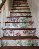 Naklejki na drzwi i meble - Naklejki na schody Różany Ogródek - miniaturka - grafika 1