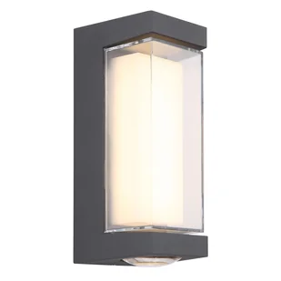 Lampa natynkowa ścienna LED 12W PLIXON 34316 Globo - Lampy ogrodowe - miniaturka - grafika 1