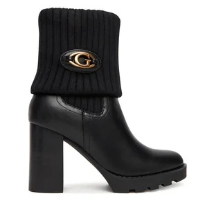 Botki Guess FLFNSO FAP10 Czarny - Botki damskie - miniaturka - grafika 1