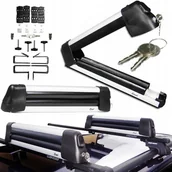 Bagażniki na narty - Bagażnik na narty Start Slalom 300 aluminium 3 pary nart 2 deski zamykany - miniaturka - grafika 1