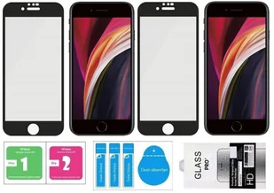 2x Szkło Hartowane 5D iPhone 6s 7 8 Se 2020 Zestaw - Szkła hartowane na telefon - miniaturka - grafika 1