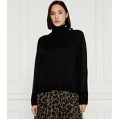 Swetry damskie - Joop! Wełniany golf | Loose fit - miniaturka - grafika 1