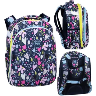 Coolpack Turtle Plecak Szkolny Usztywniany In The Garden - Plecaki szkolne i tornistry - miniaturka - grafika 1