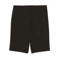 Odzież sportowa dziecięca - Młodzieżowe szorty ESS z logo No. 1 z dżerseju PUMA Black - miniaturka - grafika 1