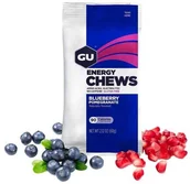 Witaminy i minerały dla sportowców - GU Energy Chews - Blueberry-Pomergranate - miniaturka - grafika 1