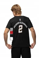 Koszulki męskie - KOSZULKA MĘSKA Z NADRUKIEM NA PLECACH NBA OKLAHOMA - SHAI GILGEOUS - L - miniaturka - grafika 1