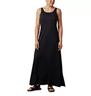 Sukienki - Columbia Damska sukienka maxi zamrażarka, czarna, XS 1654781-010-X-Small - miniaturka - grafika 1