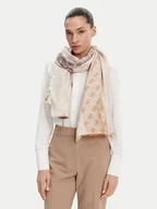 Czapki i chusty sportowe damskie - Guess Chusta AW5312 VIS03 Beżowy - miniaturka - grafika 1