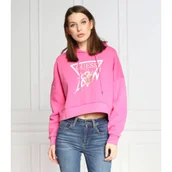 Bluzy damskie - GUESS Bluza ICON | Cropped Fit - miniaturka - grafika 1
