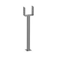 Kotwy - Podstawa słupa 121x628x124 mm PS 120U R500 ZN ocynk Domax - miniaturka - grafika 1