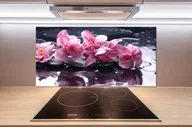 Panele ścienne i boazeria - Panel do kuchni Różowa orchidea - miniaturka - grafika 1