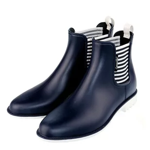 Kalosze sztyblety granatowe damskie Captain Mike® w paski rozmiar 38 - Kalosze damskie Kalosze sztyblety granatowe damskie Captain Mike® w paski rozmiar 38 - Kalosze damskie - miniaturka - grafika 1