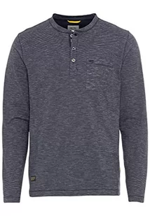 camel active T-shirt męski 409670/8T51, niebieski (Night Blue), L - Koszulki męskie - miniaturka - grafika 1