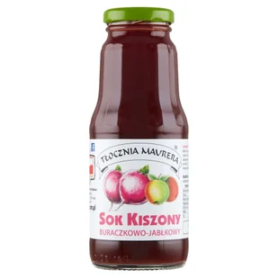 Tłocznia Maurera - Tłoczony sok z kiszonych buraczków i jabłek - Soki i napoje niegazowane - miniaturka - grafika 1