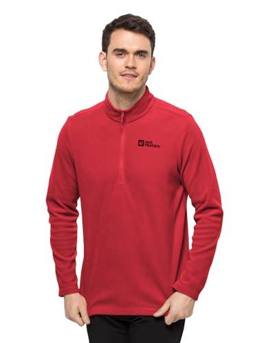Jack Wolfskin Taunus Hz M sweter męski, czerwony, XL