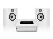 Zestawy stereo - Bluesound POWERNODE (biały) + 606 S3 (biały) - miniaturka - grafika 1